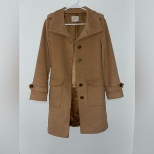 Size XS Camel Colored Trench Coat